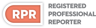 Registered Professional Reporter Logo
